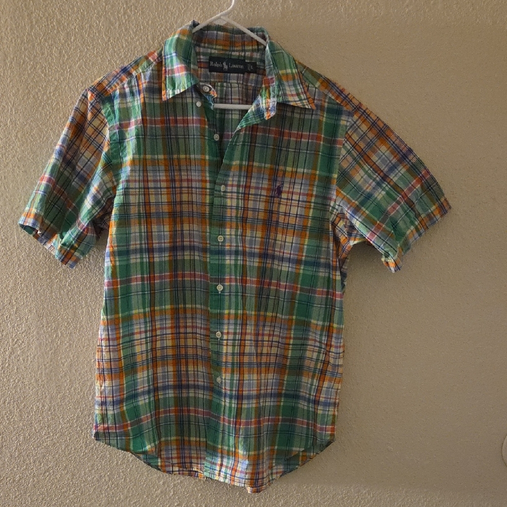 Ralph Lauren Men's Multicolor Plaid Shirt